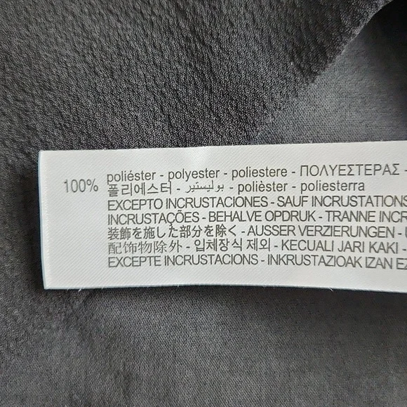 Zara Jacquard, one cold shoulder midi women dress size Medium - Picture 10 of 11